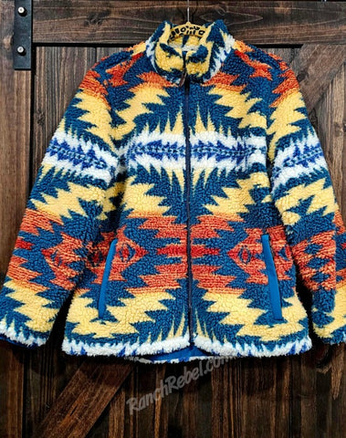 Ariat x Pendleton Sherpa Jacket Large #T6550