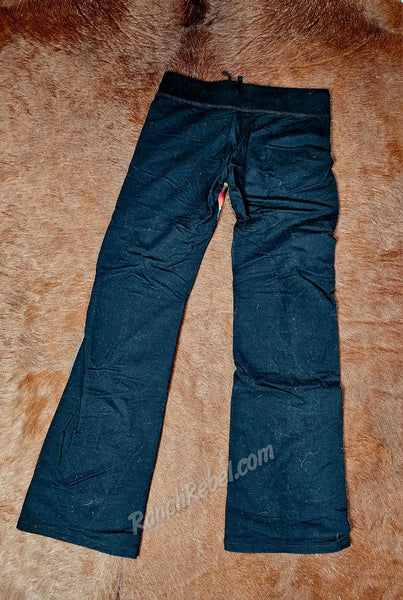 Serape Knit Pants Large #T6553