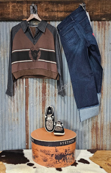 Angus Layered Button Up #6542