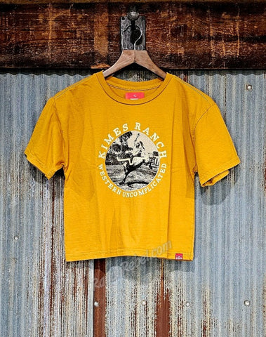 Kimes Ranch Afternoon Rodeo Crop Tee #6564