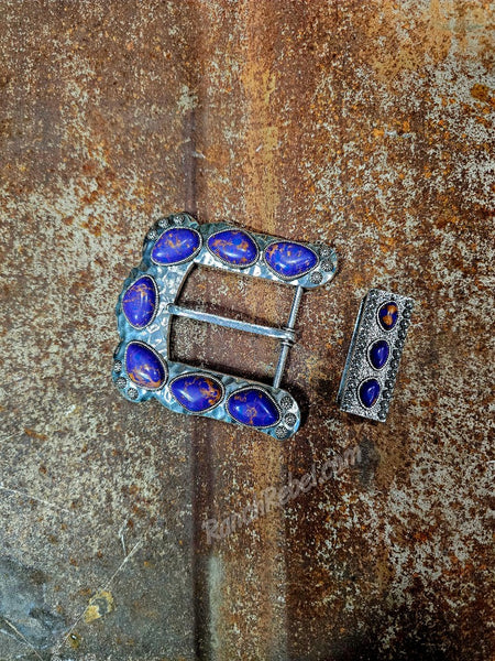 Faux Stone Buckle Set #6565