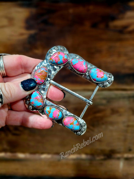 Faux Stone Buckle Set #6565