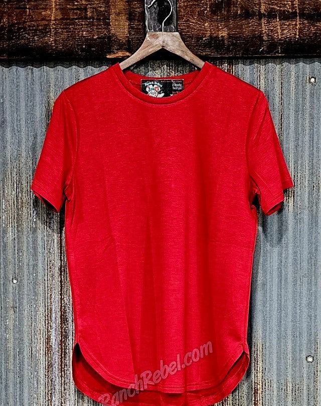 Cloud Loose Fit Tee in Red #6568