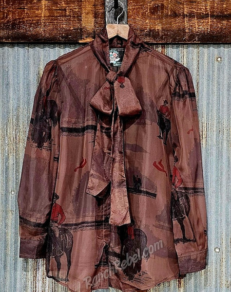 Cowboy Bow Tie Top #6570