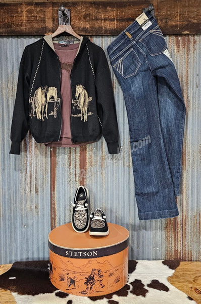 Bronc Cut Out Long Sleeve Tee #6567