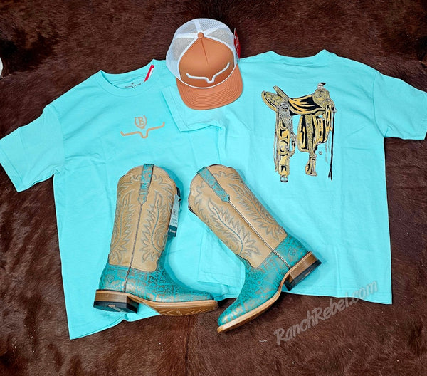 Kimes Ranch Lucky B Saddle #6563