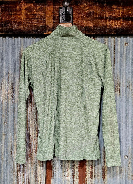 Ariat Laguna 1/4 Zip Top in Sea Spray Heather #6580