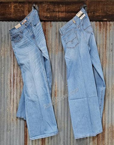 Ariat Ultra High Rise Calamity Comfort Wide Leg Jean in Alameda Denim #6582