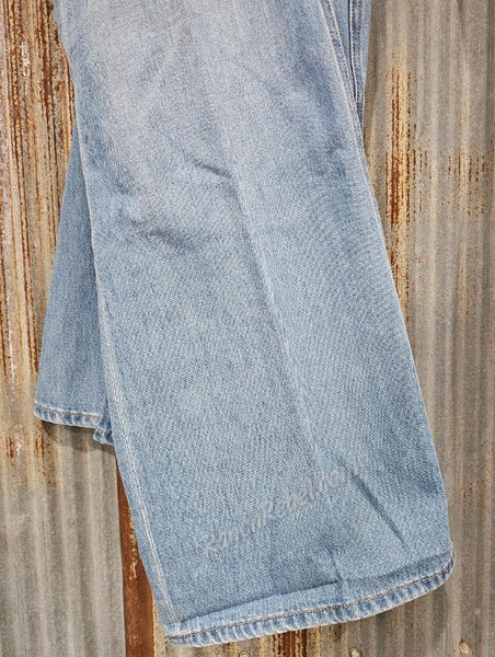 Ariat Ultra High Rise Calamity Comfort Wide Leg Jean in Alameda Denim #6582