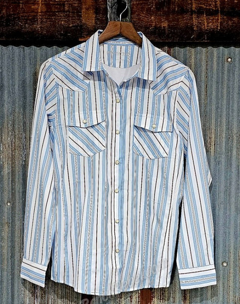 Ariat Multi Stripe Western Venttek Pearl Snap Shirt #6591