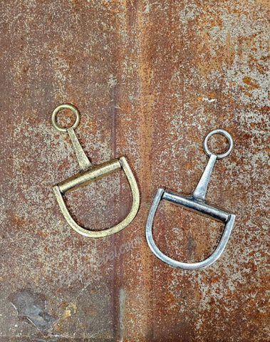 Snaffle Bit Pendant 4" #6584