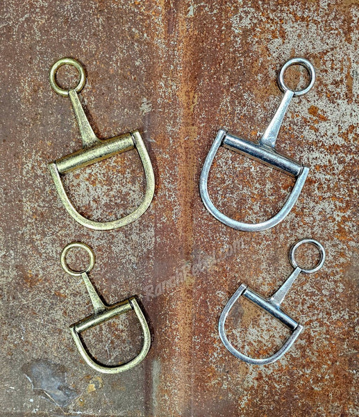 Snaffle Bit Pendant 4" #6584