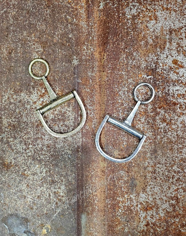 Snaffle Bit Pendant 3" #6585