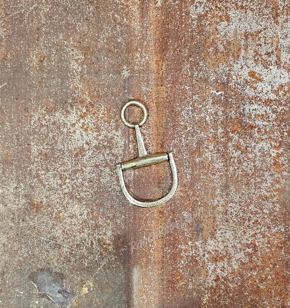Snaffle Bit Pendant 3" #6585