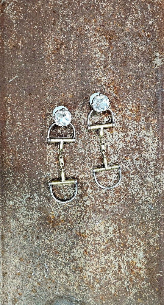 Snaffle Bit Earrings #6588
