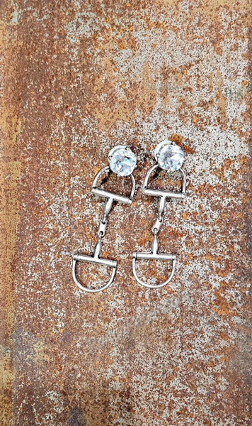 Snaffle Bit Earrings #6588