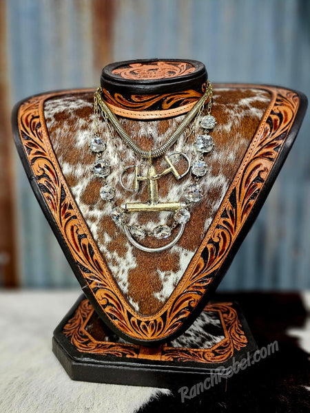 Layered Snaffle Bit Necklace #6587