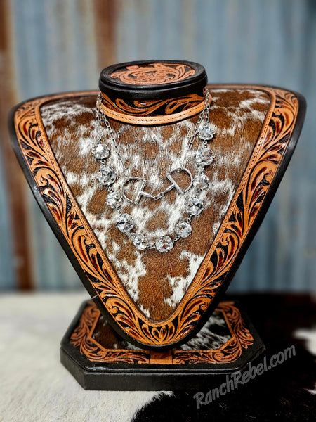 Layered Snaffle Bit Necklace #6587