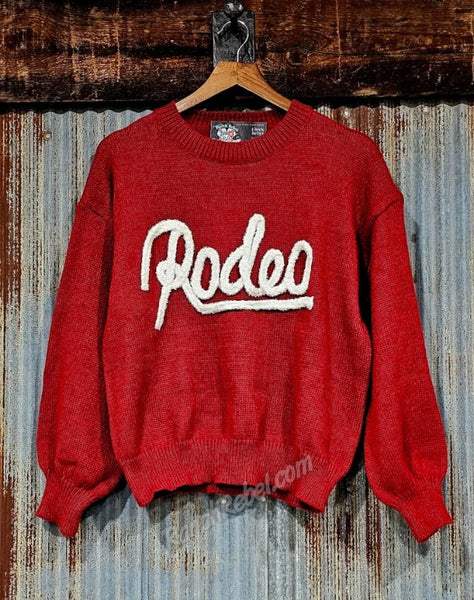Rodeo Sweater in Red #6595