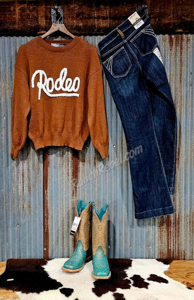 Rodeo Sweater in Brown #6596