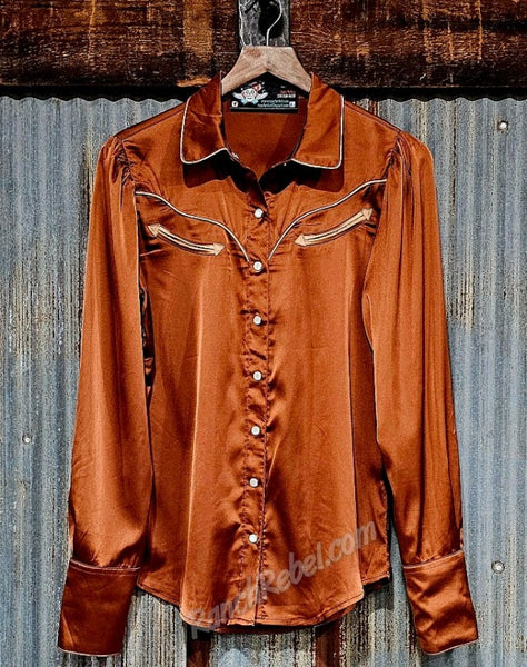 Satin Pearl Snap in Champagne #6603