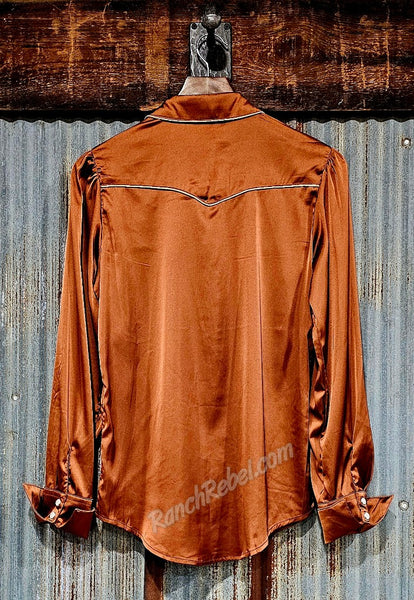 Satin Pearl Snap in Champagne #6603