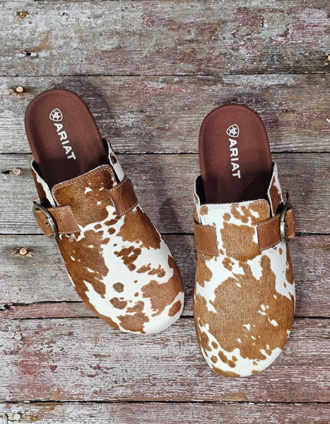 Ariat Country Mule Cow Hair on Hide #6612