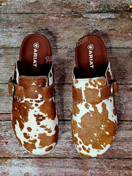 Ariat Country Mule Cow Hair on Hide #6612