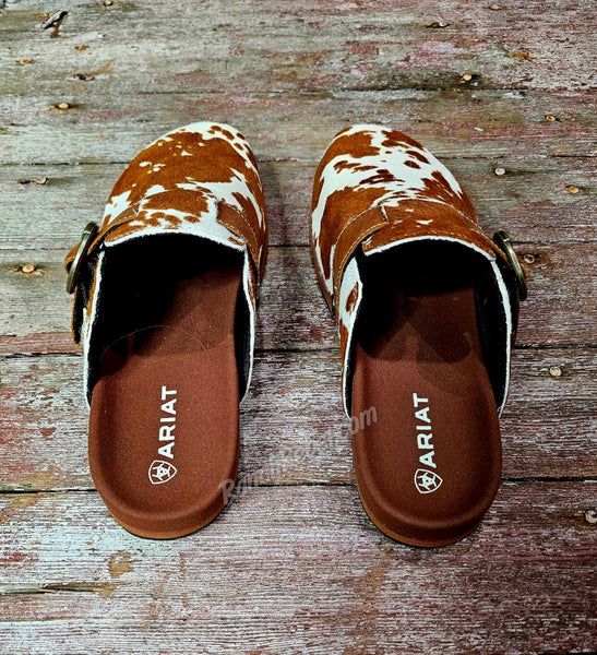 Ariat Country Mule Cow Hair on Hide #6612