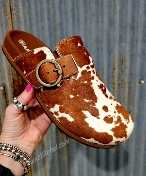 Ariat Country Mule Cow Hair on Hide #6612