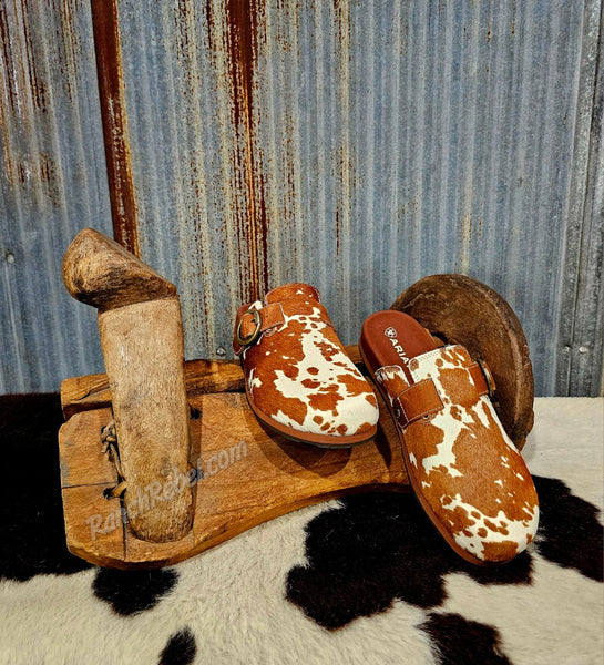 Ariat Country Mule Cow Hair on Hide #6612