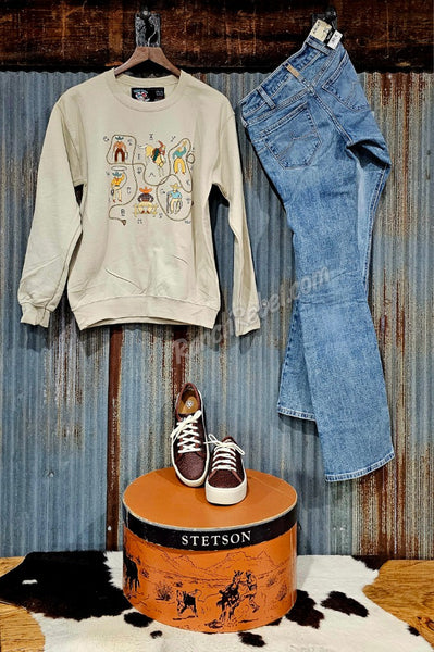 Cowboy Sweatshirt #6613