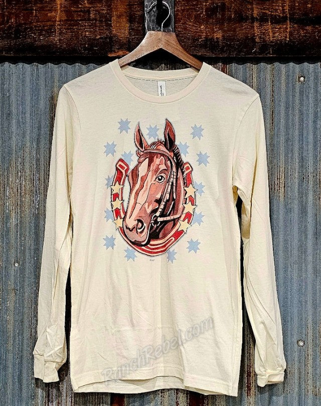 Star Horse Long Sleeve Tee #6628