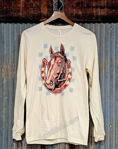 Star Horse Long Sleeve Tee #6628