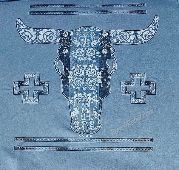 Coverlet Cowskull Boxy Tee #6641