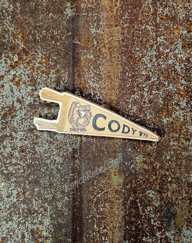 Cody, WY Pennant Pin #6630