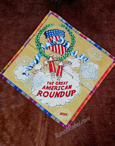 The Great American Round Up Bandana #6631
