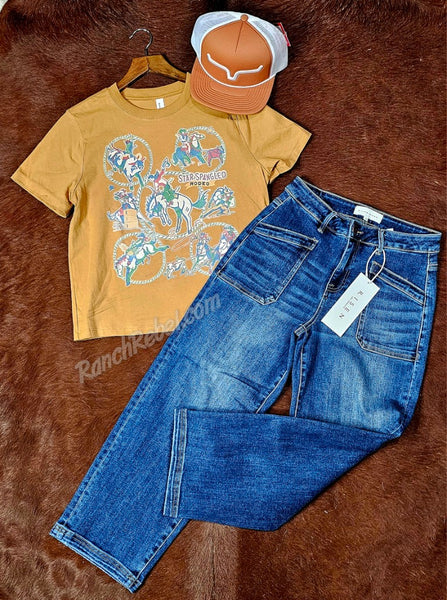 Star Spangled Rodeo Boxy Tee #6642