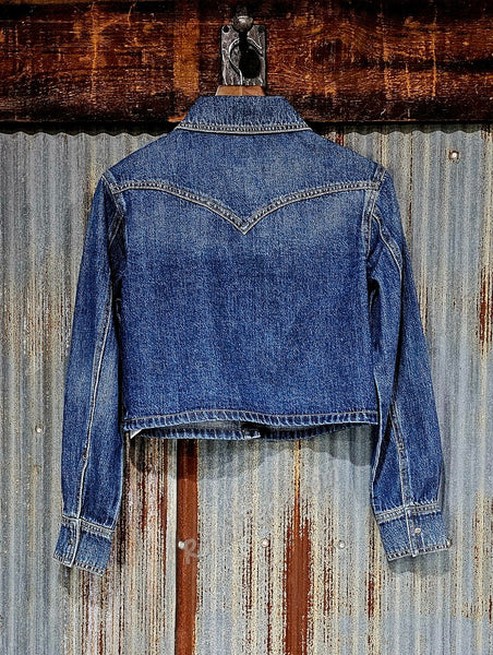 Ariat Cropped Comfort Shirt in Tampa Denim #6651