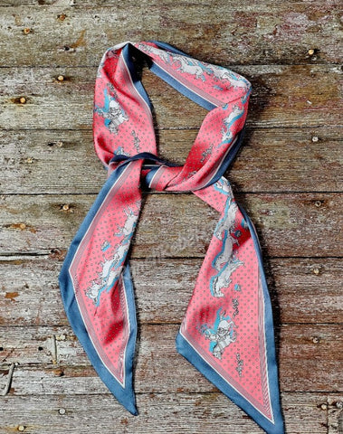 Pink Cowgirl Twilly #6653