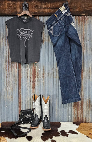 Ariat Dallas Bootstitch Tank #6648