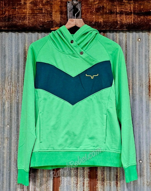 Kimes Ranch Stella Hoodie in Kelly Green #6660
