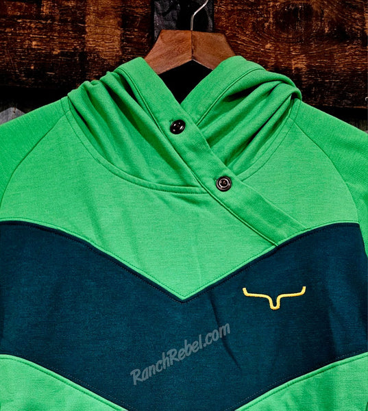 Kimes Ranch Stella Hoodie in Kelly Green #6660
