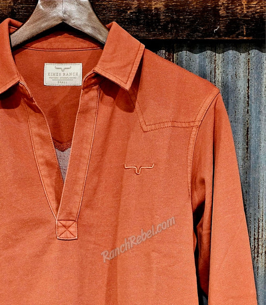 Kimes Ranch Abby Long Sleeve Knit in Spice Red #6670