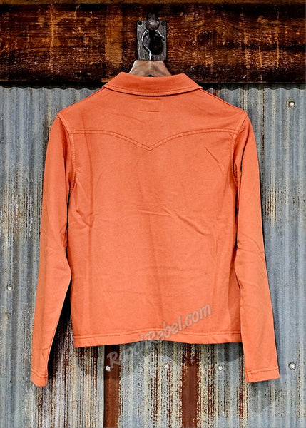 Kimes Ranch Abby Long Sleeve Knit in Spice Red #6670