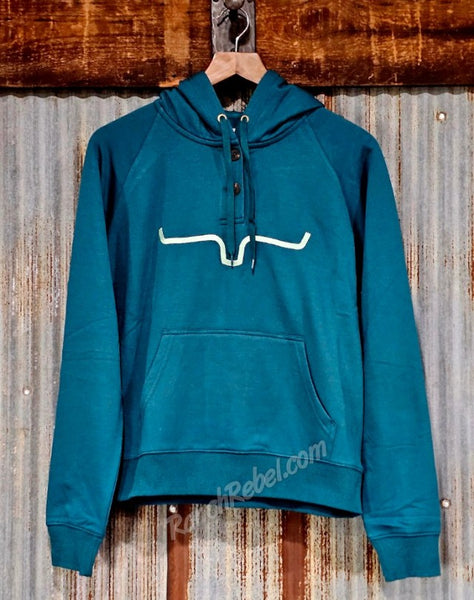 Kimes Ranch Kenzie Hoodie in Dark Teal #6669