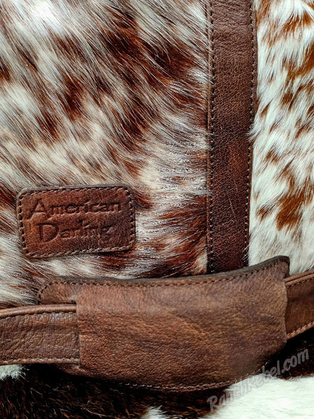 Cowhide Duffel Bag #6673