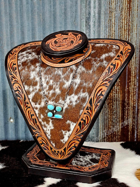 Four Stone Sleeping Beauty Turquoise Necklace #6676