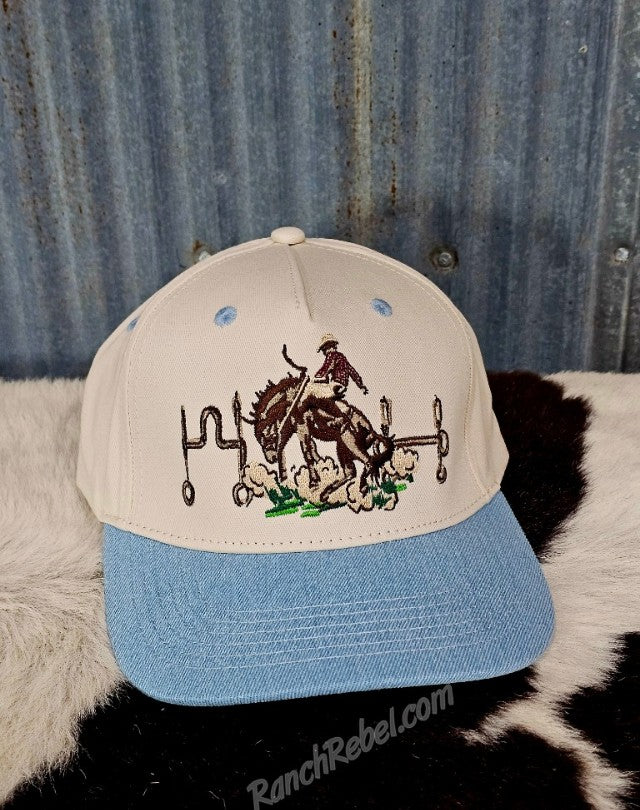 Bits N Broncs Cap #6690