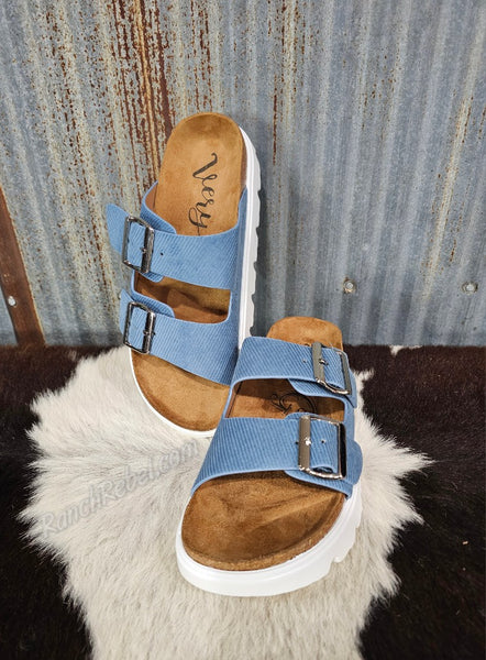 Jazmin 2 Sandal in Blue #6682